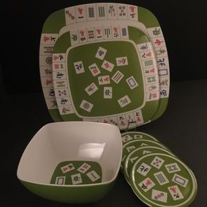 7 Piece Mahjohn Melamine Set-Brand New